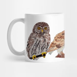 Trio of Owls Mug